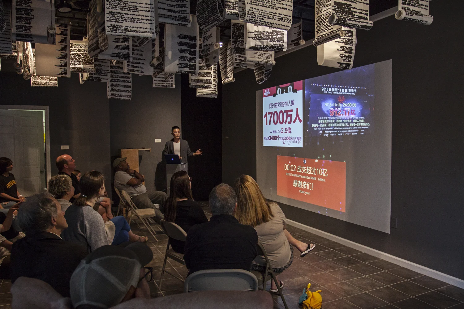 Talk at Mill&Max Gallery image 2