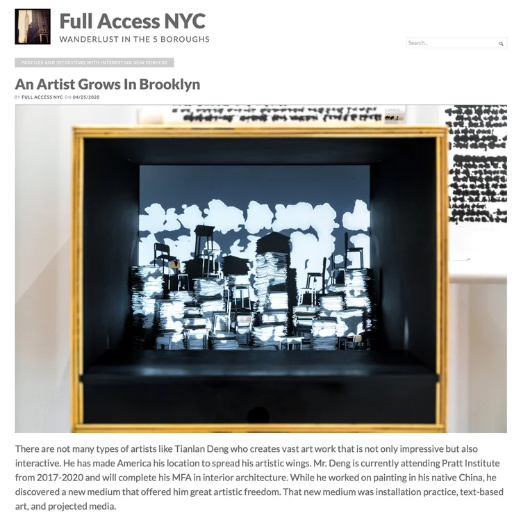 FULL ACCESS NYC /April 2020